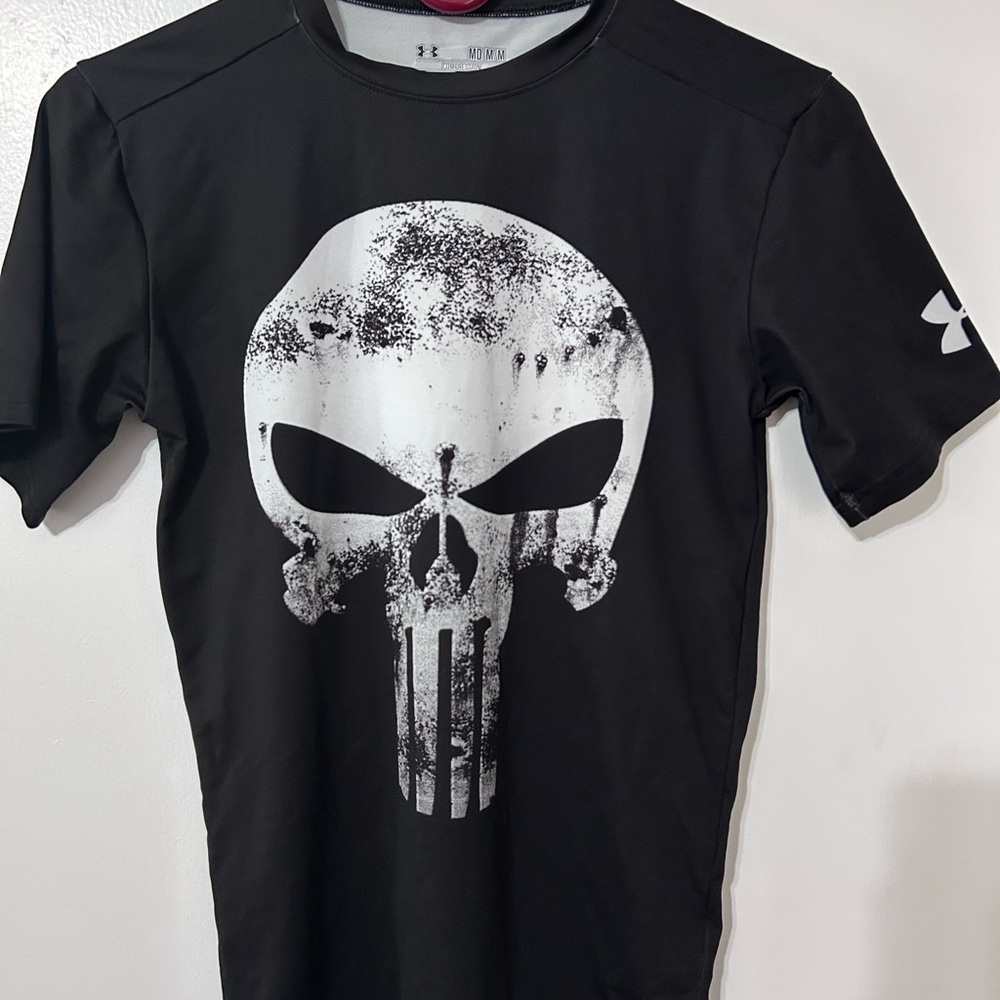 Under Armour Black Skull Compression Shirts